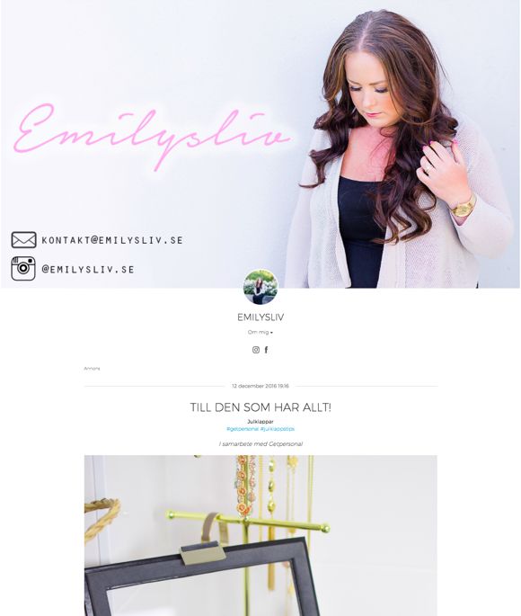 Emily - Samarbete med Getpersonal
