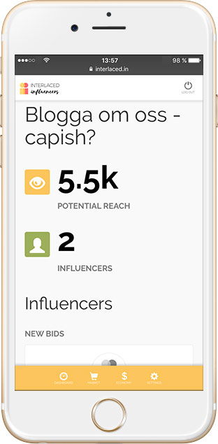 Interlaced Influencers