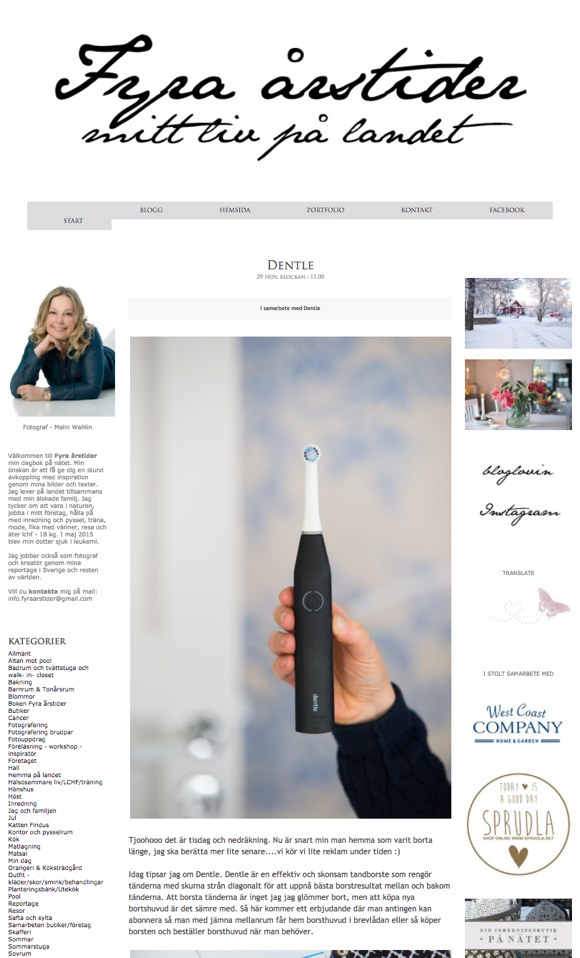 Lotta - Samarbete med Dentle