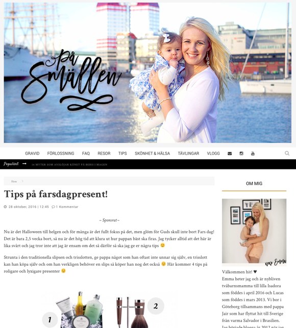 Påsmällen.nu - Samarbete med Glamazon