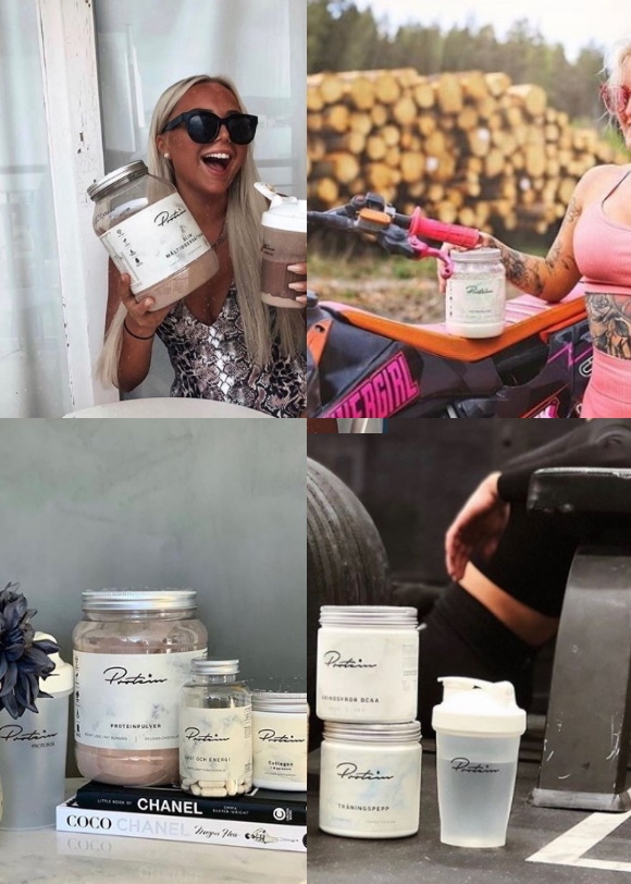 Protein.se influencers